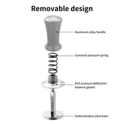 Adjustable Coffee Tamper with Scale Constant Pressure Espresso Powder Press Tool - Black-58mm V528-POWDER-PRESS-BLACK-58-824477