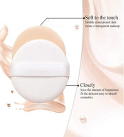 Air Cushion Puff Powder Foundation Makeup Cosmetic Sponge BB CC Cream Face - Navy V528-POWDERPUFF-NAVY-5PCS-843441