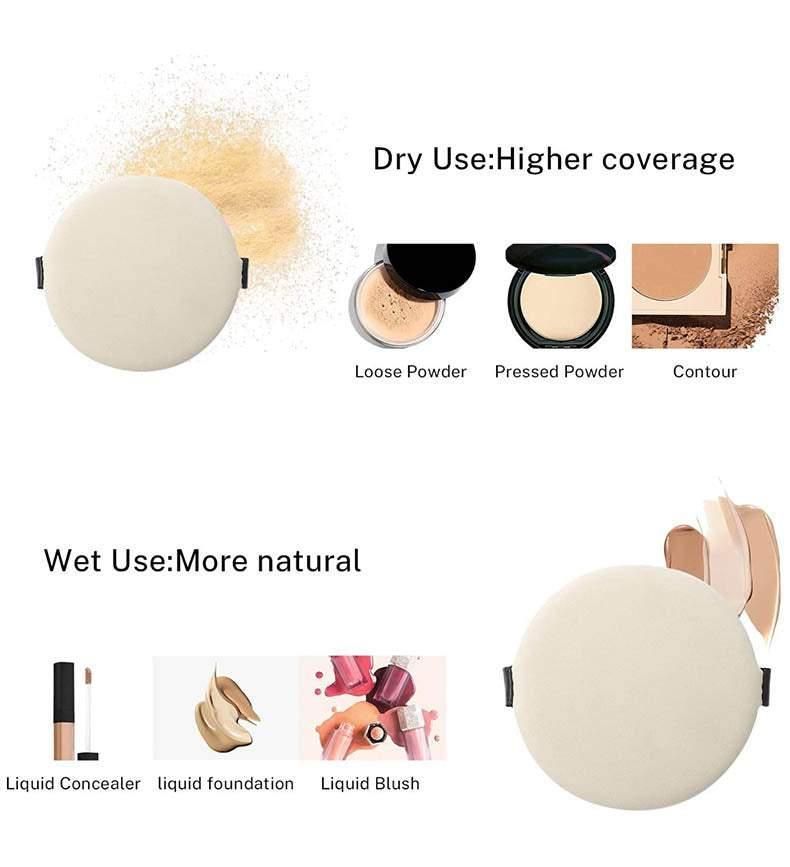 Air Cushion Puff Powder Foundation Makeup Cosmetic Sponge BB CC Cream Face - Navy V528-POWDERPUFF-NAVY-5PCS-843441