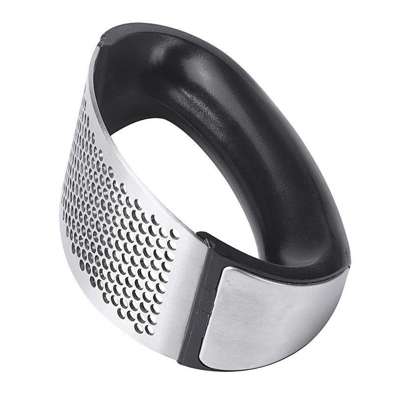 Stainless Steel Garlic Masher Press Crusher Squeezer Masher Kitchen Gadget - Black V528-PPACKAGE-BLACK85538