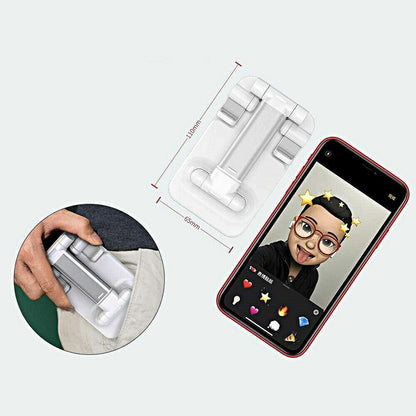 Foldable Adjustable Universal Desk Stand Holder For Mobile Phone Tablet Portable - Pink V528-PPICOLOUR-PINK57074