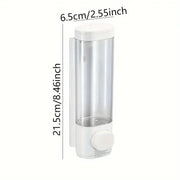 Wall Mounted Soap Dispenser Manual Press Shower Gel Bottle for Hand Sanitizer V528-PRESS-BOTTLE-846848