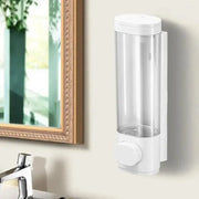 Wall Mounted Soap Dispenser Manual Press Shower Gel Bottle for Hand Sanitizer V528-PRESS-BOTTLE-846848