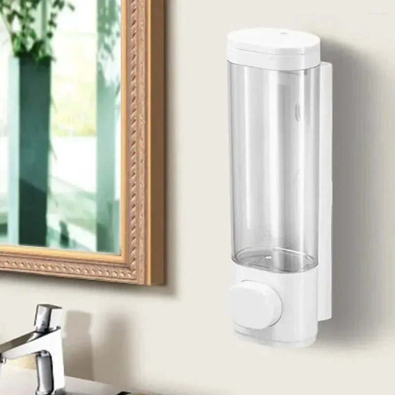 Wall Mounted Soap Dispenser Manual Press Shower Gel Bottle for Hand Sanitizer V528-PRESS-BOTTLE-846848