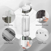 Wall Mounted Soap Dispenser Manual Press Shower Gel Bottle for Hand Sanitizer V528-PRESS-BOTTLE-846848