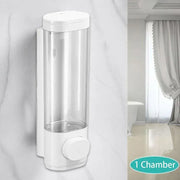 Wall Mounted Soap Dispenser Manual Press Shower Gel Bottle for Hand Sanitizer V528-PRESS-BOTTLE-846848