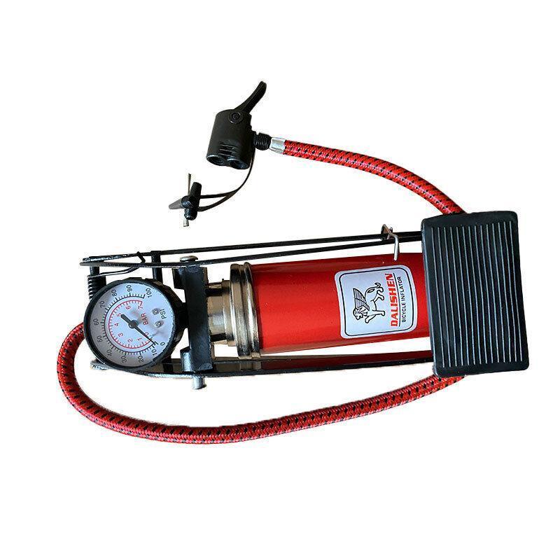 High Pressure Foot Pump Bicycle Ball Motorbike Car Type Inflator Tire Air Pump V528-PRESSUREFOOT-511715