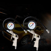 Air Tyre Inflator Pressure Meter Car Truck Tire Pump Hose Gauge Compressor Tools V528-PRESSUREMETER-602668