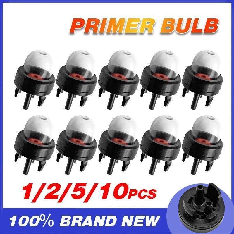 Pack of 1 to 10 Primer Bulbs for Ryobi Homelite Mccullock Trimmer Blower Equipment - 1 PC V528-PRIMERBULB-1PC-628604