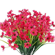 12pcs Artificial Flowers Set for Home Decor Wedding Party Fake Floral Decor - Orange V528-PRIMROSE-12PCS-ORANGE-238078