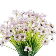 12pcs Artificial Flowers Set for Home Decor Wedding Party Fake Floral Decor - Peach V528-PRIMROSE-12PCS-PEACH-681458