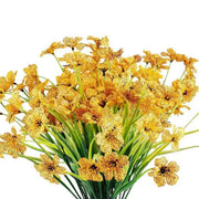 12pcs Artificial Flowers Set for Home Decor Wedding Party Fake Floral Decor - Peach V528-PRIMROSE-12PCS-PEACH-681458