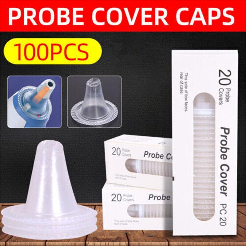For Braun Thermoscan Ear Thermometer Replacement Lens Filters Probe Cover Caps V528-PROBECOVERCAPS-100PCS-650531