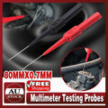 4PCS Multimeter Testing Lead Fluke Extention Back Probes Sharp Needles Micro Pins V528-PROBES-4PCS-166247