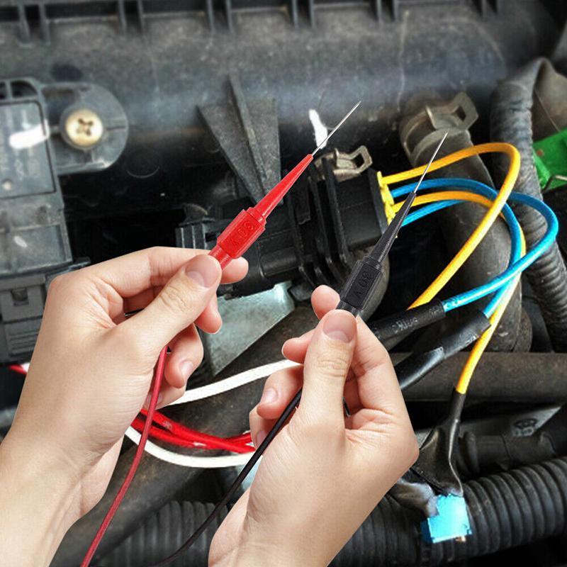 4PCS Multimeter Testing Lead Fluke Extention Back Probes Sharp Needles Micro Pins V528-PROBES-4PCS-166247