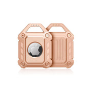 Waterproof Apple AirTag Protective Case TPU Cover Air Tag Tracker Loop Holder - Green V528-PROTECTIVE-COVER-GREEN-105303