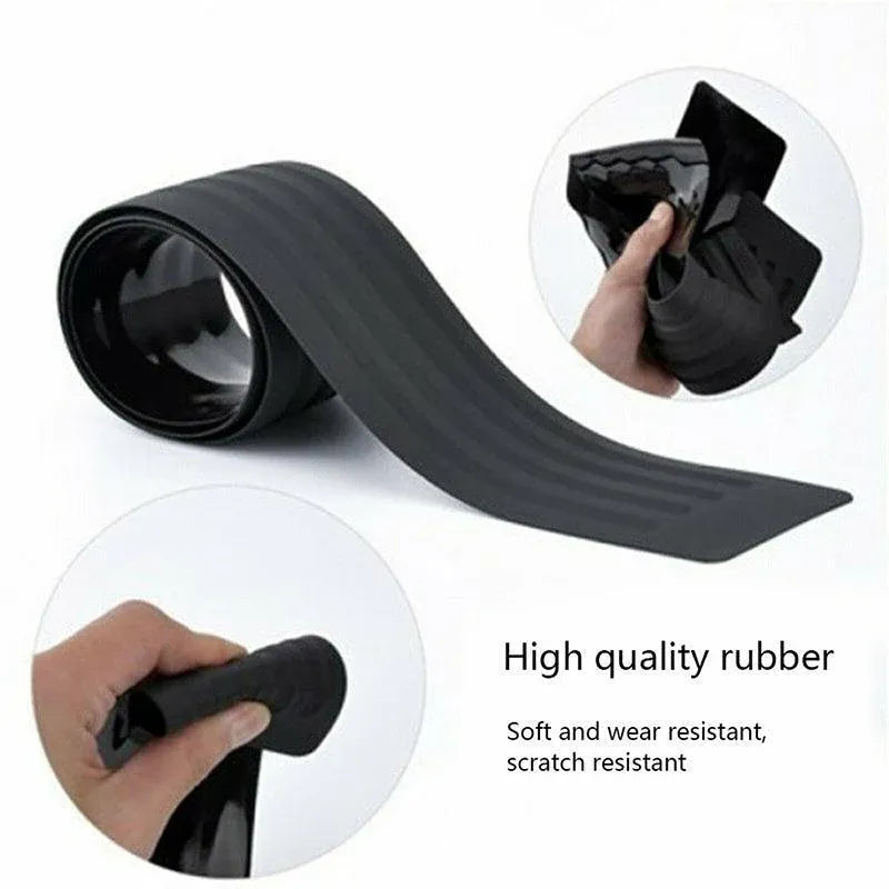 Car Trunk Rear Edge Protector Rubber Bumper Guard No Scratch Auto Universal Au V528-PROTECTIVESTRIP-11649
