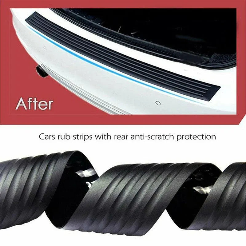 Car Trunk Rear Edge Protector Rubber Bumper Guard No Scratch Auto Universal Au V528-PROTECTIVESTRIP-11649
