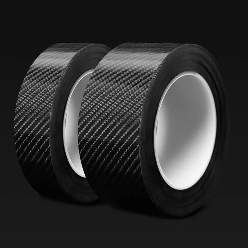 3PCS 3m Carbon Fiber Car Sticker Door Sill Anti-Scratch Tape DIY Protection Film V528-PROTECTORKIT-3PCS-3CM-3M-555664