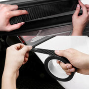 3PCS 3m Carbon Fiber Car Sticker Door Sill Anti-Scratch Tape DIY Protection Film V528-PROTECTORKIT-3PCS-3CM-3M-555664