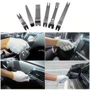 6pcs Pry Bar Tool Set Metal Dismantling Plate Fastener Remover For Car Repair V528-PRY-BAR-6PCS-BLUE-MSD-703690