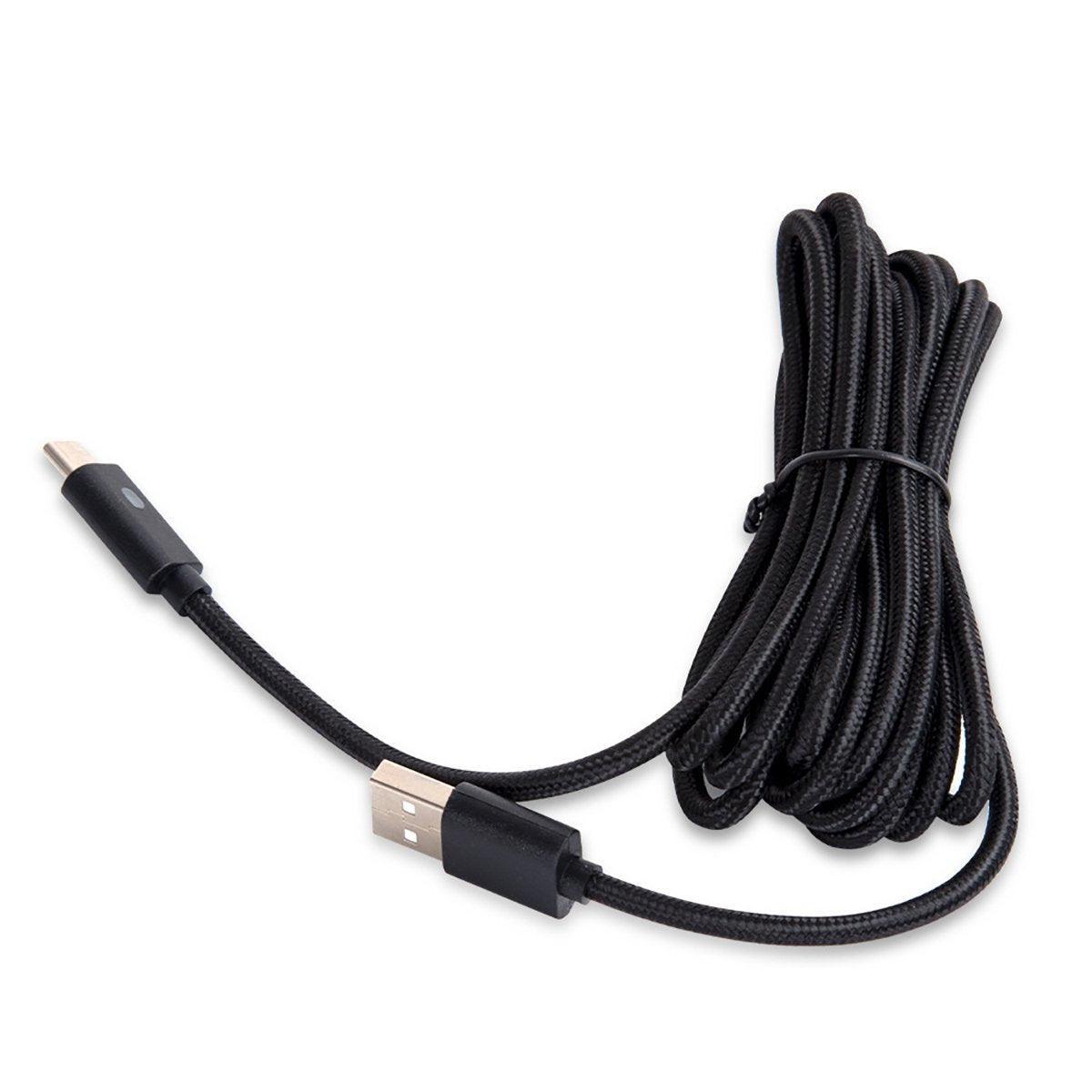 For PS5 Controller 3M USB Type-C Braided Fast Charging Cable for PS5 NS PRO V528-PS5CONTROLLERCABLE-3M-638775