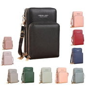 Women Crossbody Phone Purse Touch Screen Bag Rfid Blocking Wallet Shoulder Strap - Black V528-PSMALLBAGBLCOLOUR-BLACK73155