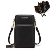 Women Crossbody Phone Purse Touch Screen Bag Rfid Blocking Wallet Shoulder Strap - Grey V528-PSMALLBAGGRCOLOUR-GREY85446