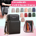 Women Crossbody Phone Purse Touch Screen Bag Rfid Blocking Wallet Shoulder Strap - Pink V528-PSMALLBAGPICOLOUR-PINK59804
