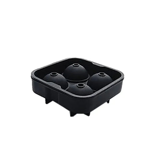 Large Ice Cube Tray Ball Maker Big Silicone Mold Sphere Whiskey Round Mould - Circular 4 grid V528-PSTYLE-CIRCULAR4GRID39635