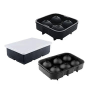 Large Ice Cube Tray Ball Maker Big Silicone Mold Sphere Whiskey Round Mould - Circular 6 grid V528-PSTYLE-CIRCULAR6GRID57744