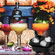 Large Ice Cube Tray Ball Maker Big Silicone Mold Sphere Whiskey Round Mould - Circular 6 grid V528-PSTYLE-CIRCULAR6GRID57744