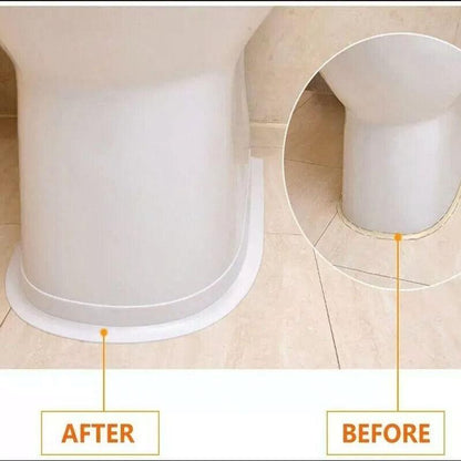 Kitchen Bathroom Sink Sealing Strip Waterproof Tape 3.2M White Easy to Clean White - 38mm*3.2m V528-PTYPE-38MM-3-2M51268