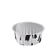 100Pcs Cake Tools Pudding Cake Aluminum Foil Baking Cups Cupcake Cup with Lids - 100pcs-Cow V528-PUDDING-CUP-100PCS-COW-925952