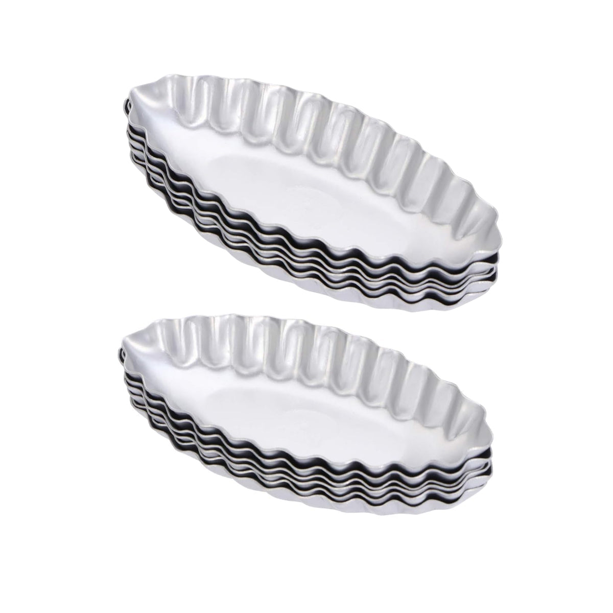 10PCS Baking Egg Tart Mould Cake Tins Set DIY Cups Sailing Boat Pie Mold Plate V528-PUDDING-CUP-C14-10PCS-204221