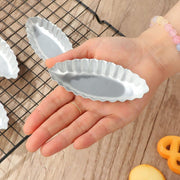 10PCS Baking Egg Tart Mould Cake Tins Set DIY Cups Sailing Boat Pie Mold Plate V528-PUDDING-CUP-C14-10PCS-204221