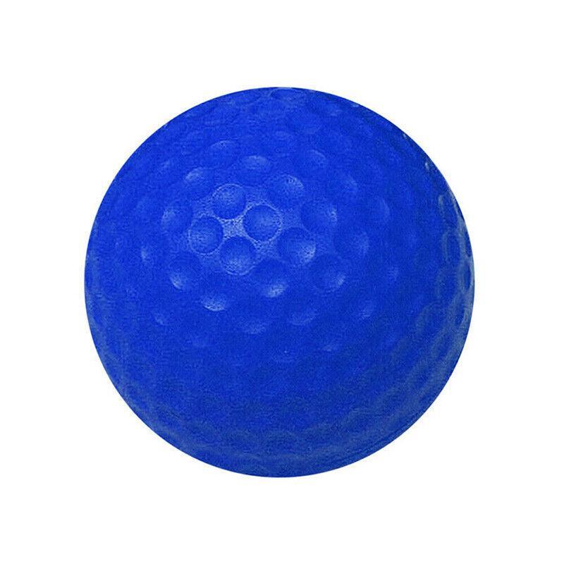 Indoor Outdoor Golf Training Foam Balls 12 Pack PU Soft Practice Accessories - Orange V528-PUGOLF-12PCS-ORANGE-86279