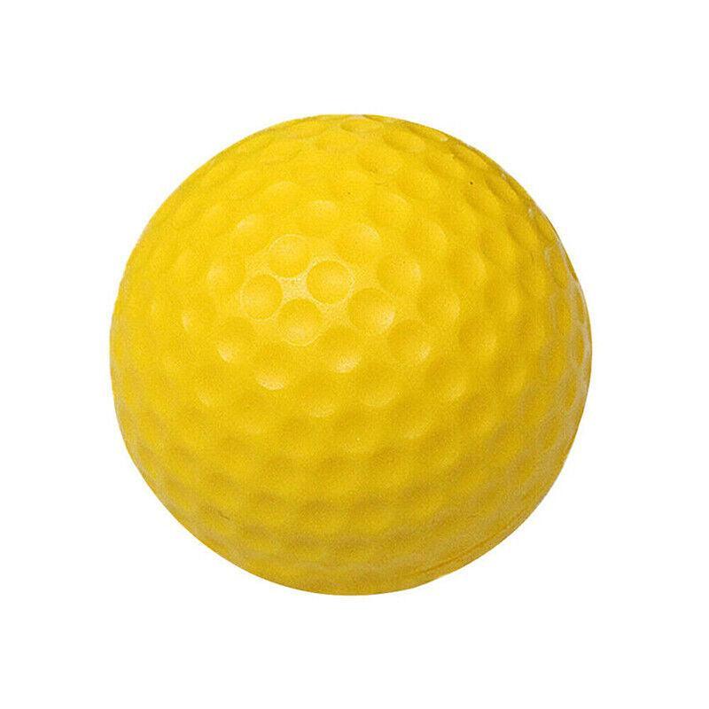 Indoor Outdoor Golf Training Foam Balls 12 Pack PU Soft Practice Accessories - Orange V528-PUGOLF-12PCS-ORANGE-86279