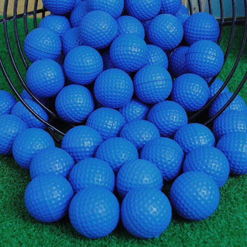 Indoor Outdoor Golf Training Foam Balls 12 Pack PU Soft Practice Accessories - Red V528-PUGOLF-12PCS-RED-89752