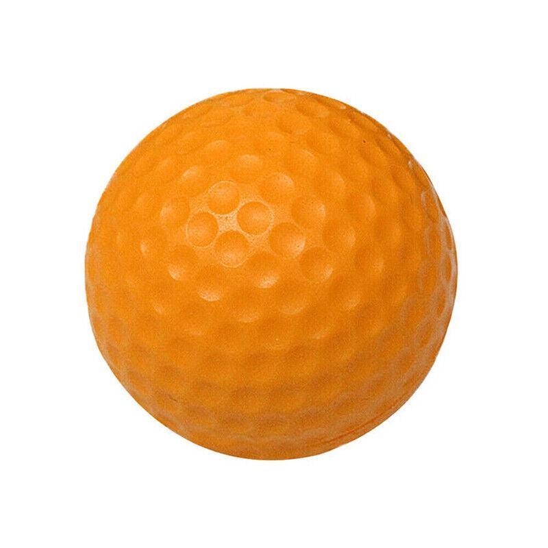 Indoor Outdoor Golf Training Foam Balls 12 Pack PU Soft Practice Accessories - Red V528-PUGOLF-12PCS-RED-89752