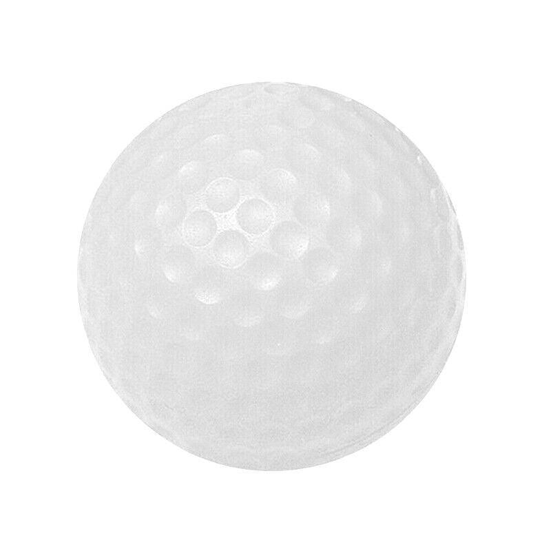 Indoor Outdoor Golf Training Foam Balls 12 Pack PU Soft Practice Accessories - Yellow V528-PUGOLF-12PCS-YELLOW-48737