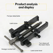 Small Wheel Bearing Puller Two Claws Dismantling Multifunctional Remover Tool - 6 inch V528-PULL-OUT-TOOL-6INCHES-171582