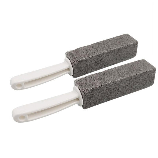 2X Toilet Bowl Brush Cleaning Pumice Stone Stains Bathtub Wand Tile Cleaner Tool V528-PUMICETOILETBOWL-2PCS-846190