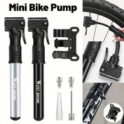 Portable Bicycle Pump Mini Inflatable Tube Pump Tire Inflator for Bike Cycling - Black V528-PUMP-BLACK-636015