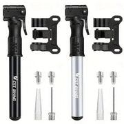 Portable Bicycle Pump Mini Inflatable Tube Pump Tire Inflator for Bike Cycling - Silver V528-PUMP-SILVER-755518