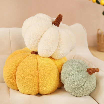 Soft Plush Pumpkin Pillow Cushion Sofa Living Room Bay Window Decor Indoor Toy - Brown V528-PUMPKIN-BROWN-863041