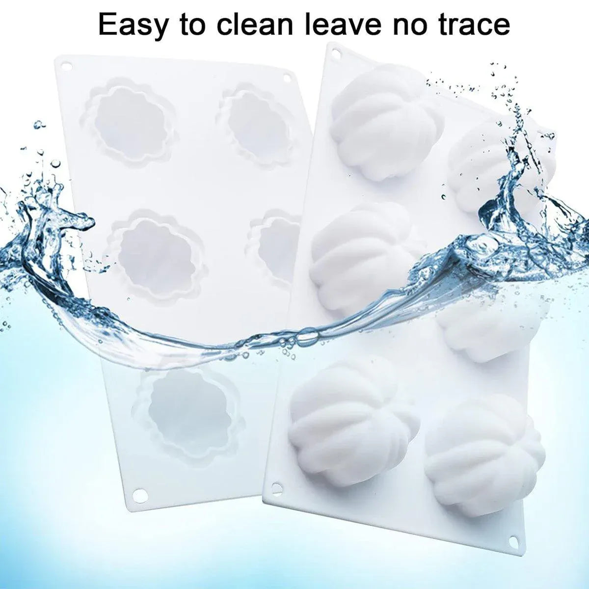 Halloween Silicone Chocolate Cake Mold Pumpkin Mold Baking DIY Handmade Soap V528-PUMPKIN-MOLD-6-288650