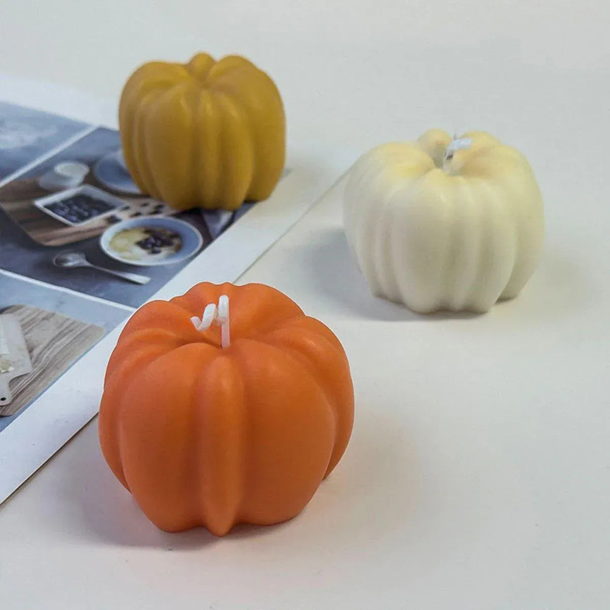 Halloween Silicone Chocolate Cake Mold Pumpkin Mold Baking DIY Handmade Soap V528-PUMPKIN-MOLD-6-288650