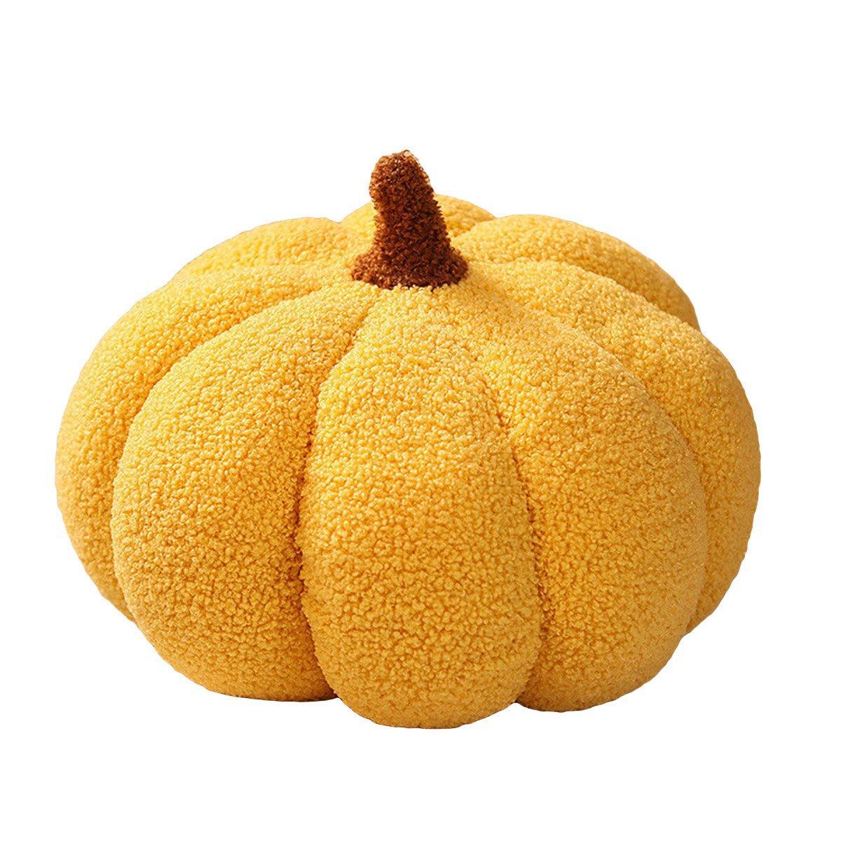 Soft Plush Pumpkin Pillow Cushion Sofa Living Room Bay Window Decor Indoor Toy - Red V528-PUMPKIN-RED-312657