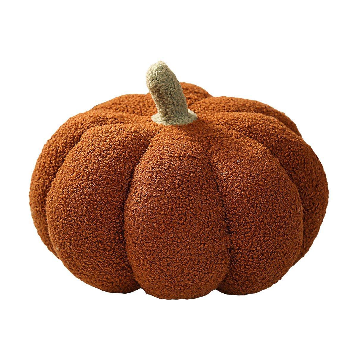 Soft Plush Pumpkin Pillow Cushion Sofa Living Room Bay Window Decor Indoor Toy - Red V528-PUMPKIN-RED-312657